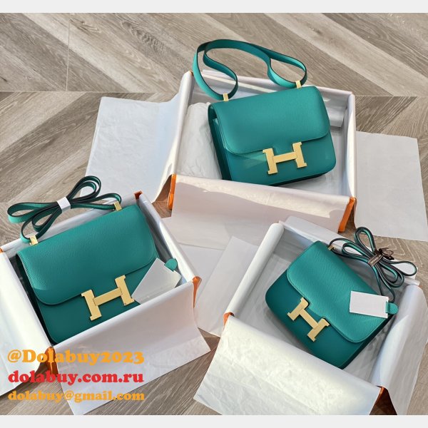 News Best Replica Hermes Mirror Single Compartment 23CM Epsom Bags