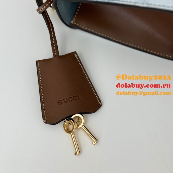 Luxury Padlock Gucci Copy GG Shoulder 409487 Bag