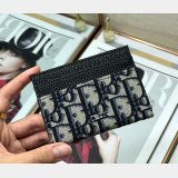 Replica Dior Oblique Jacquard Card Holder