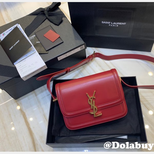 Saint Laurent YSL Solferino Replicas 634306 Satchel Leather