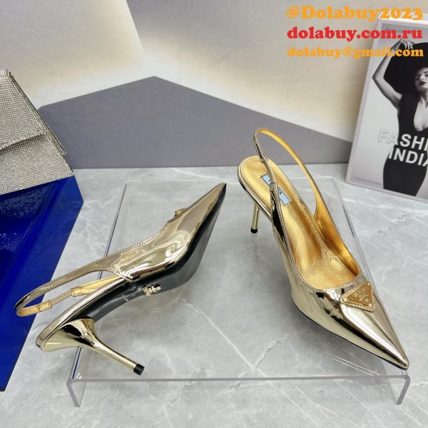 7 Star DESIGNER PRADA REPLICAS FASHION 2023 HIGH HEEL SHOES