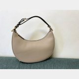 Best Fendi Fendigraphy leather shoulder hobo bag