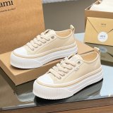 Ami Paris High Quality Platform Tpu Canvas Replica Shoes