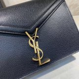 YSL Replica New Cassandra 532750 Caviar Envelope Bag