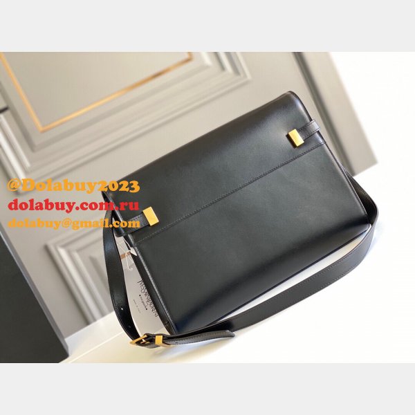 Replica YSL Saint Laurent Small Manhattan Top Handle Bag 29CM Black