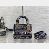 Christian Dior Copy Lady 1:1 17CM Mirror Designer Bag