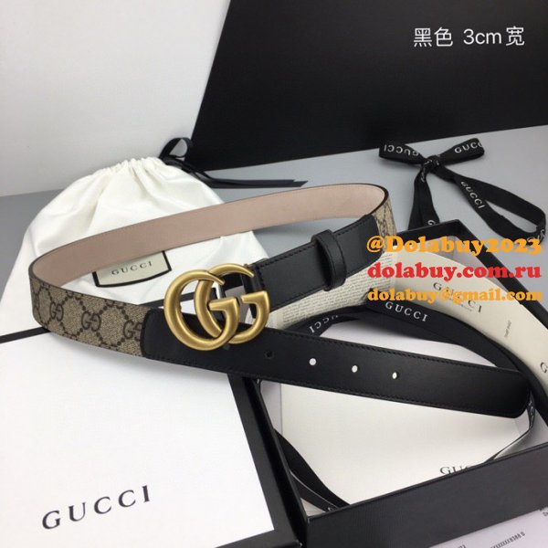 Replica Luxury Gucci 3.0CM Designer Belts Online Store