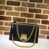 Replica 7 Star Gucci Padlock medium GG shoulder 409486 bag