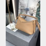 Fake Luxury Small Puzzle Bag In Soft Grained Calfskin 24CM