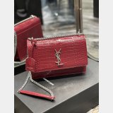 Designer YSL SUNSET BAG 22CM 422906 CROCO